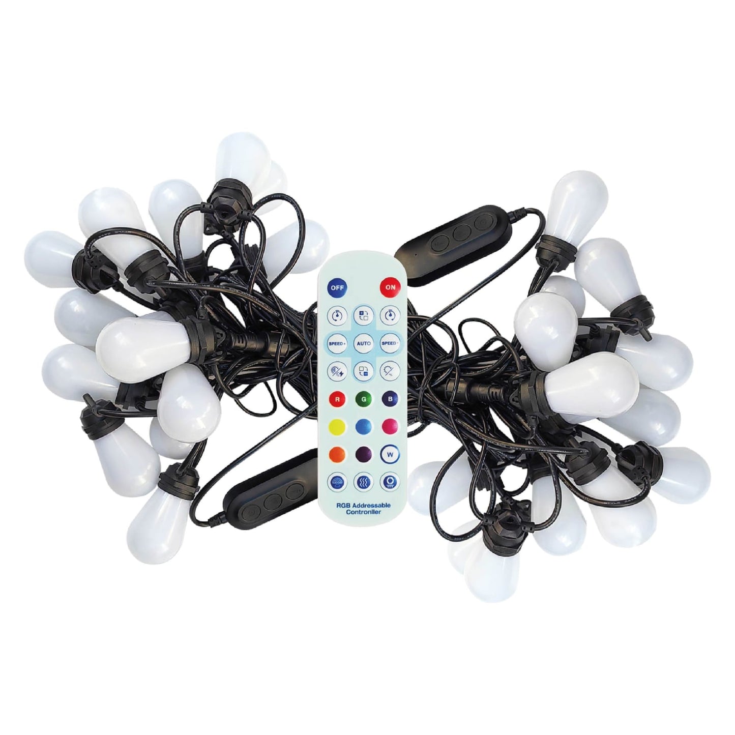 Luces Smart Led Guirnaldas 15 Metros, 25 Ampolletas S14
