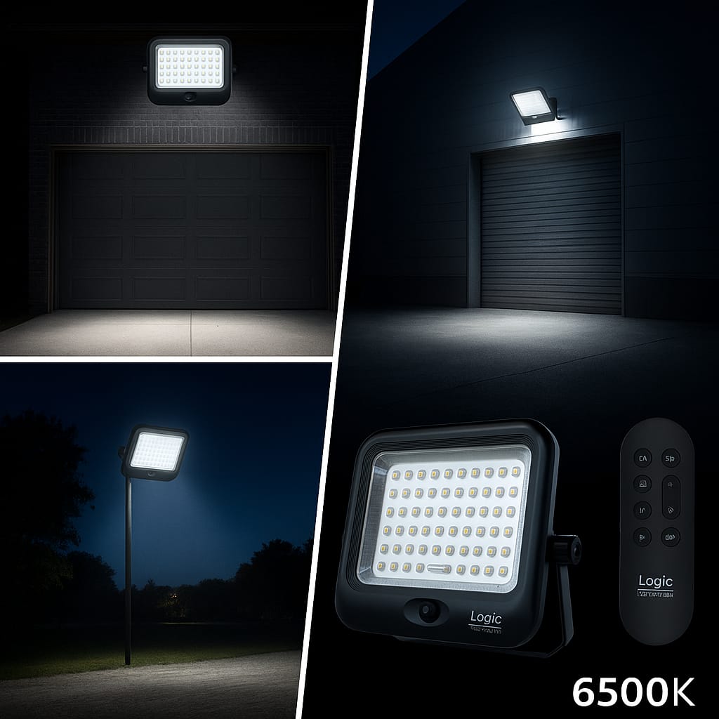 Proyector Solar Led 3CCT 250w Con Sensor De Movimiento