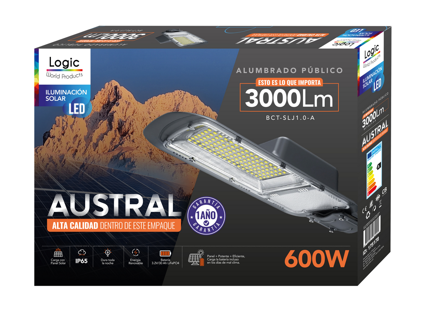 Luminarias Led Alumbrado Público 600w Linea Alta Gama