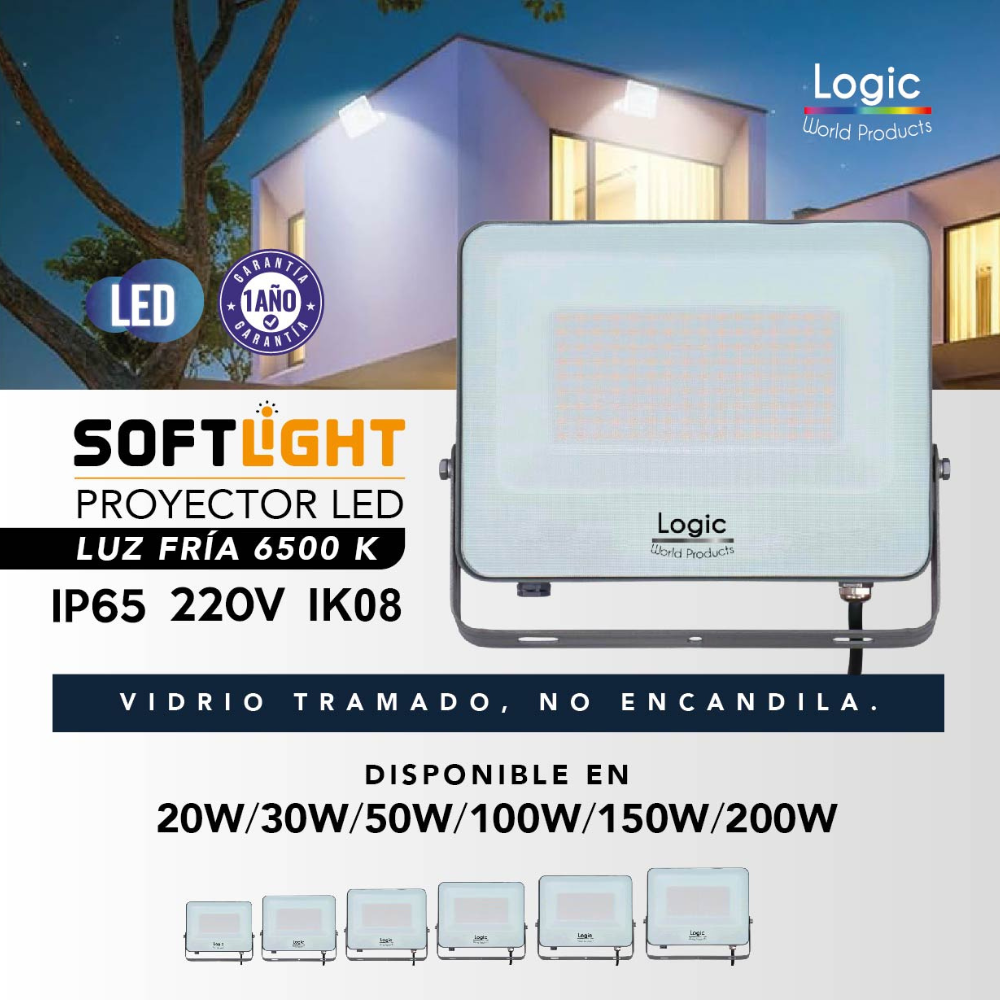 FOCO LED EXTERIOR 200W SoftLight