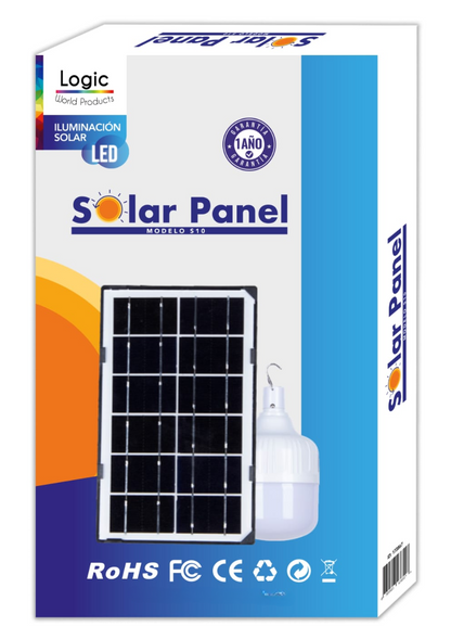 Ampolleta De Emergencia Solar Portátil De 50 W