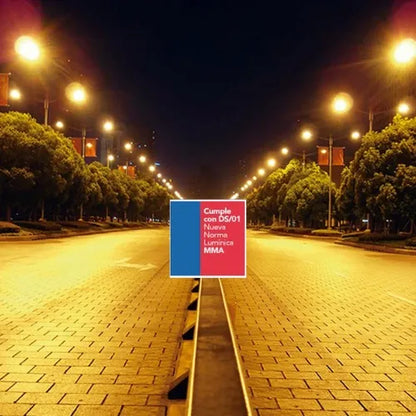 Luminaria Solar Led 600w Luz Cálida 1700k Chip Osram