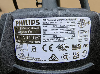 Campana Ufo Profesional 150w 22.500 Lúmenes. Driver Phillip