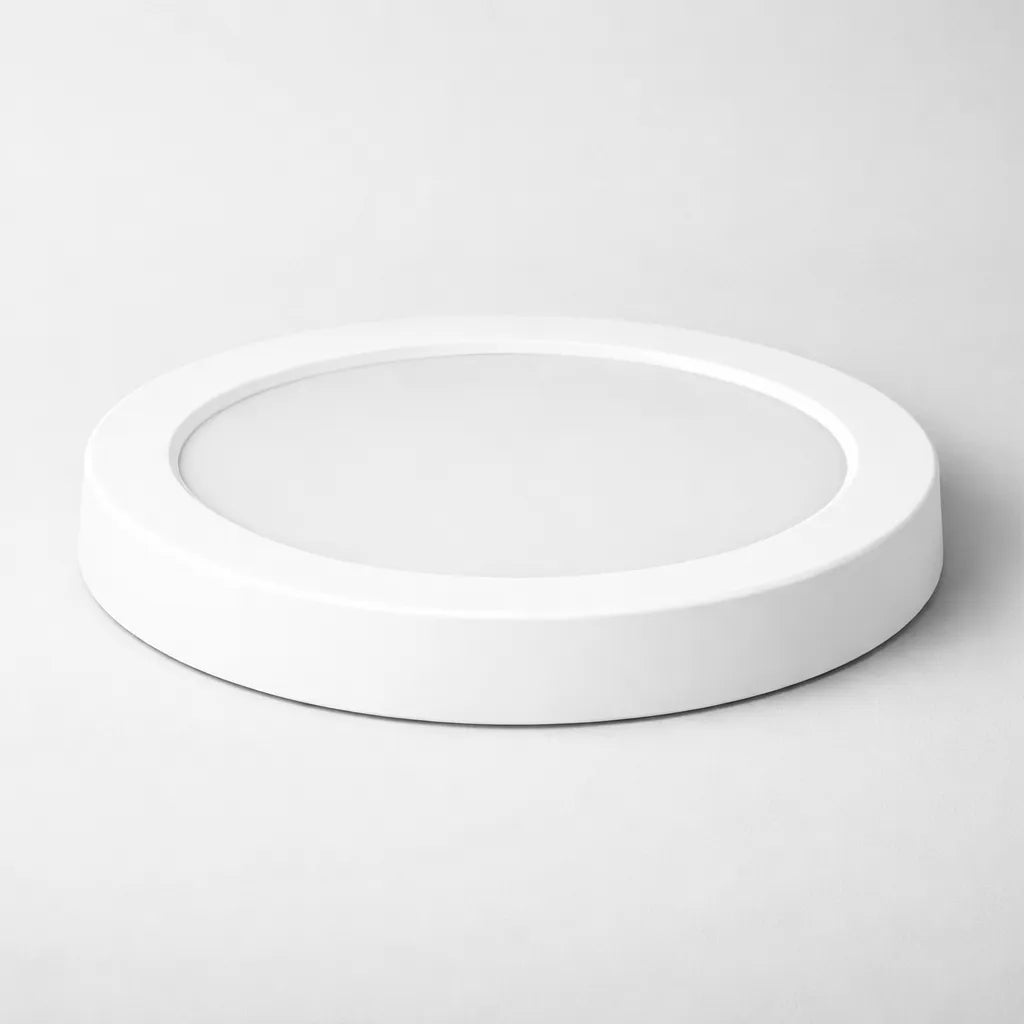 Plafon Techo Foco Sobrepuesto Panel Led Lampara Redondo 18w