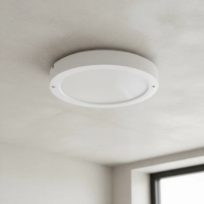 Plafon Techo Foco Sobrepuesto Panel Led Lampara Redondo 18w