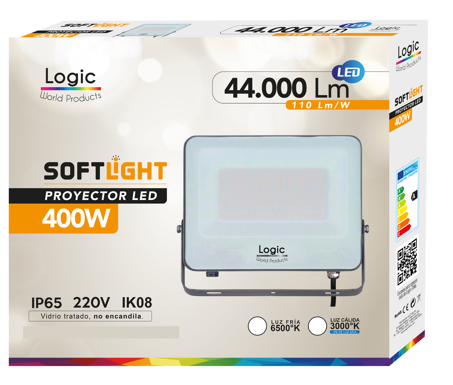 FOCO LED EXTERIOR 400W SoftLight