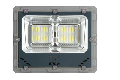 Proyector Solar LED 500W para Exterior con Control Remoto