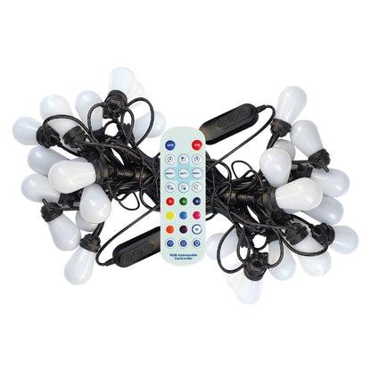Luces Smart Led Guirnaldas 15 Metros, 25 Ampolletas S14