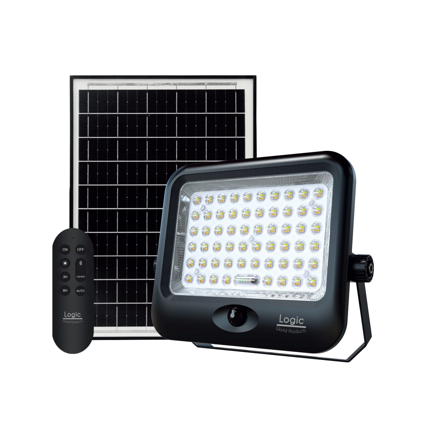 Proyector Solar Led 3CCT  250w Con Sensor De Movimiento