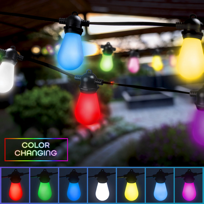 Luces Smart Led Guirnaldas 15 Metros, 25 Ampolletas S14