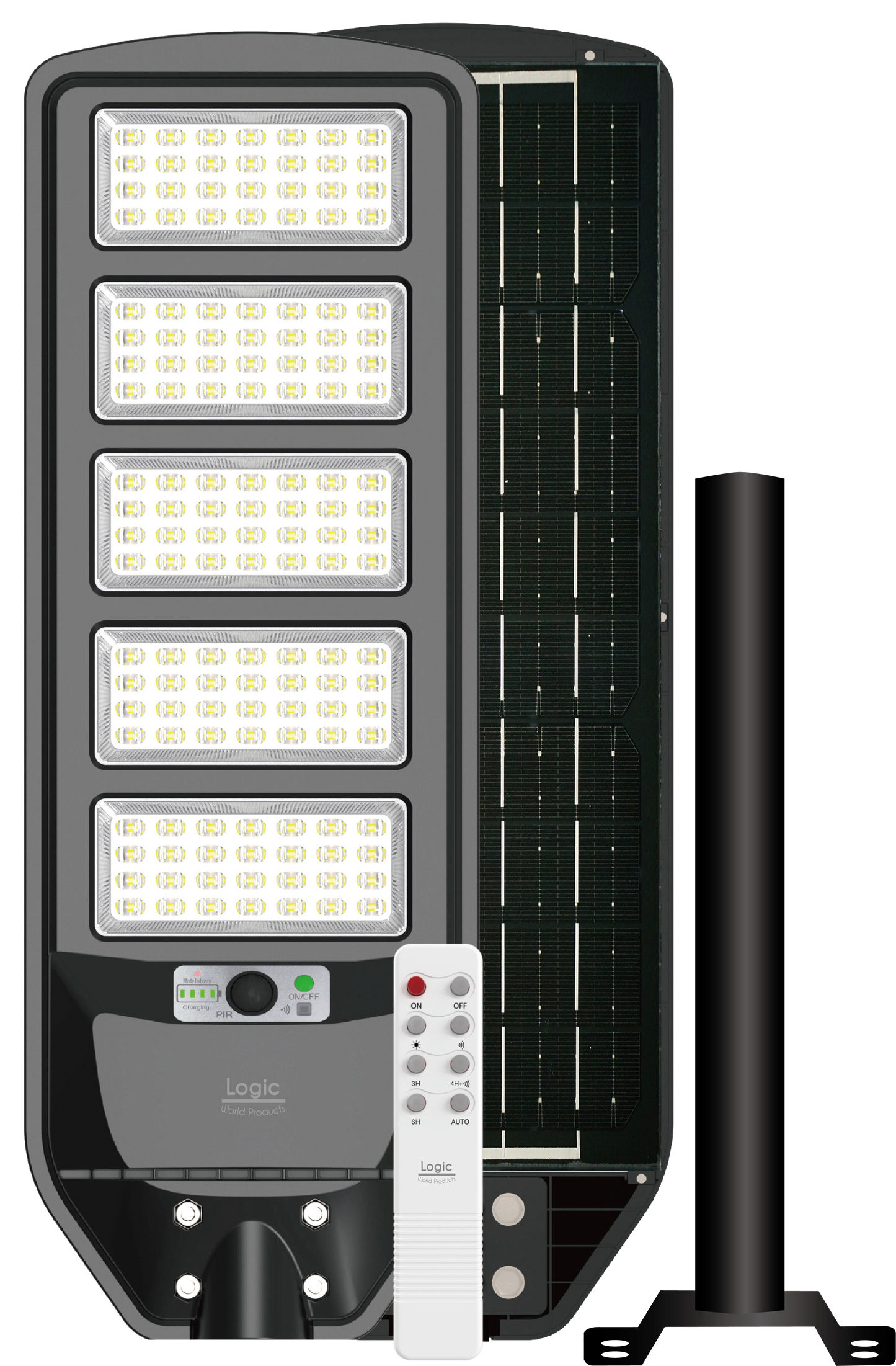 Luminaria Peatonal SOLAR LED  Modelo S02 New  de 250W