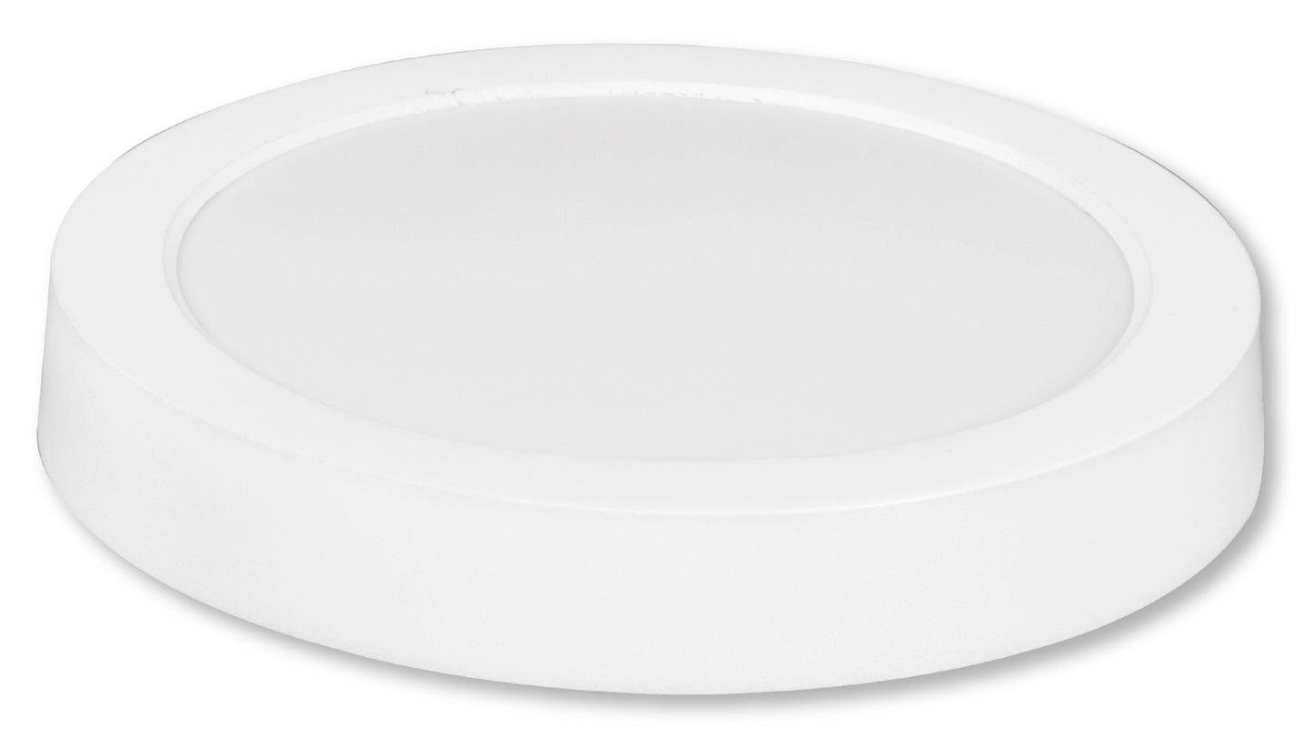 Plafon Techo Foco Sobrepuesto Panel Led Lampara Redondo 18w