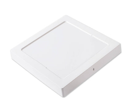 Foco Led Panel Plafon Sobrepuesto Cuadrado 24w Luz Fria