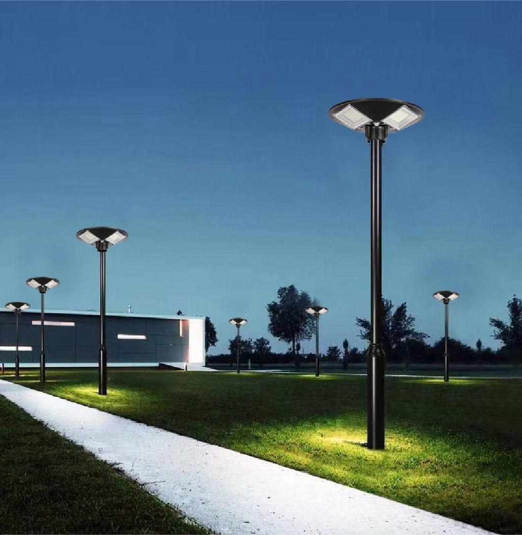 Farola Solar Pagoda S07 150W para Condominios, Patios y Jardines