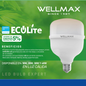 PACK 3 Ampolletas LED Hammer ECOLITE T70 48W CALIDA