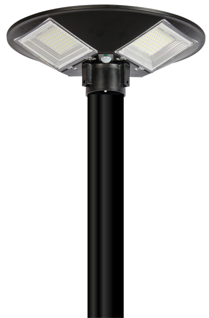 Farola Solar Pagoda S07 150W para Condominios, Patios y Jardines